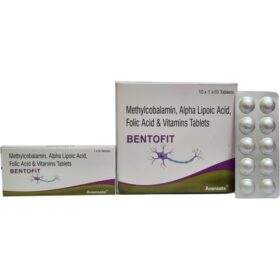 Bentofit Methylcobalamin Alpha Lipoic Acid Folic Acid Vitamins Tablet