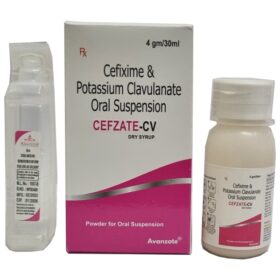 Cefzate CV Cefixime Potassium Clavulanate Oral Suspension