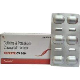 Cefzate CV Cefixime Potassium Clavulanate Tablets