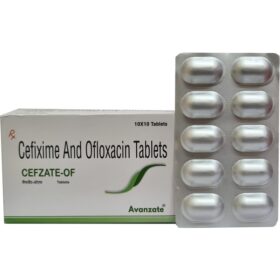 Cefzate OF Cefixime Ofloxacin Tablets