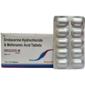 Drozate M Drotaverine Mefenamic Acid Tablets