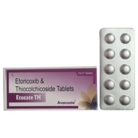 Etozate TH Etoricoxib Thiocolchicoside Tablets