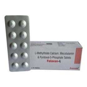 L-Methylfolate 1mg + Mecobalamin 1500 mcg + Pyridoxal-5-Phosphate 0.5