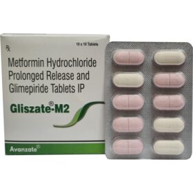 Gliszate M2 Metformin Hydrochloride Prolonged Release Glimiperide Tablets IP