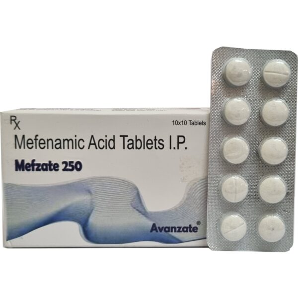 Mefzate 250 - Mefenamic Acid 250 mg