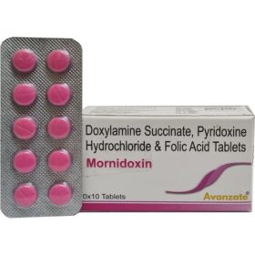 Mornidoxin Tab Doxylamine Succinate Pyridoxine Hydrochloride Folic Acid Tablets