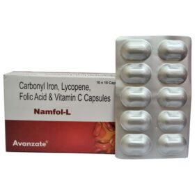 Namfol L Carbonyl Iron Lycopene Folic Acid Vitamin C Capsule